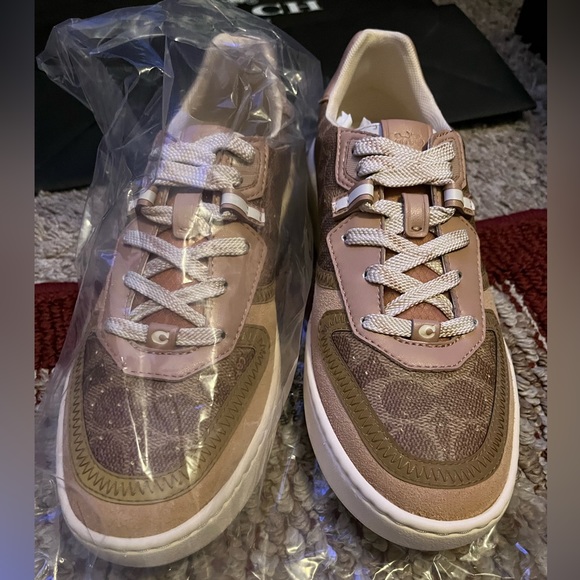 Coach Shoes - Citysole court tan/beechwood coach sneakers